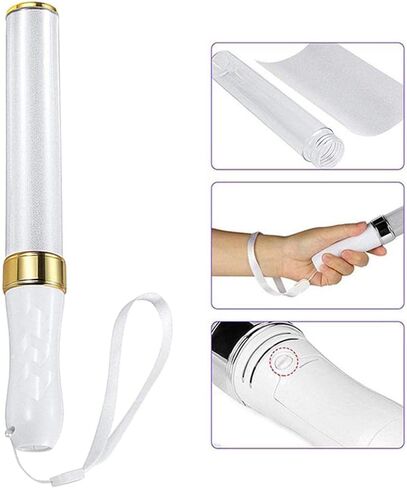 عصي التوهج الإلكترونية LED قضيب وامض باتون متوهجة Glowstick مع أوضاع تغيير اللون مناسبة لأحداث نادي الزفاف و in Kuwait