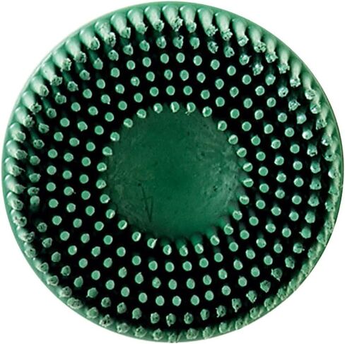 3m 07524 2 Scotch-brite Roloc Bristle Discs 50 Grit Coarse Green in Saudi Arabia