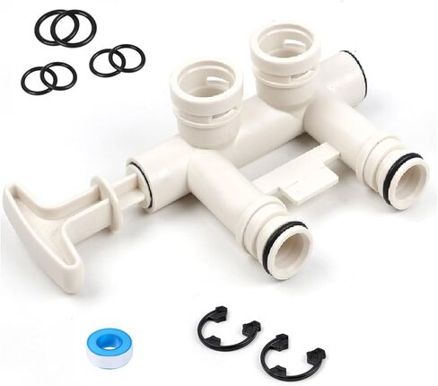 Upgraded Water Softener Bypass Valve 7278434, Compatible with Sears, North Star, GE, Ecowater, 3/4" Softener Valves in Kuwait