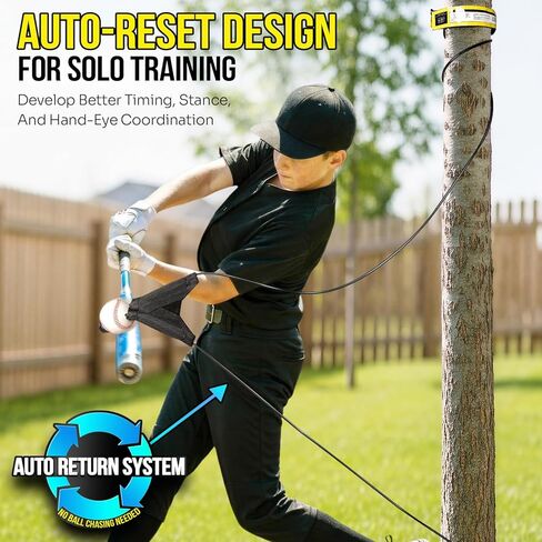 مدرب الضرب المتأرجح المحمول للبيسبول والكرة اللينة، مدرب ضرب ارتفاع الكرة قابل للتعديل مع نظام إعادة الضبط التلقائي للتمرين الفردي، معدات تدريب البيسبول سهلة الإعداد للمبتدئين، اللاعب المتقدم in Kuwait