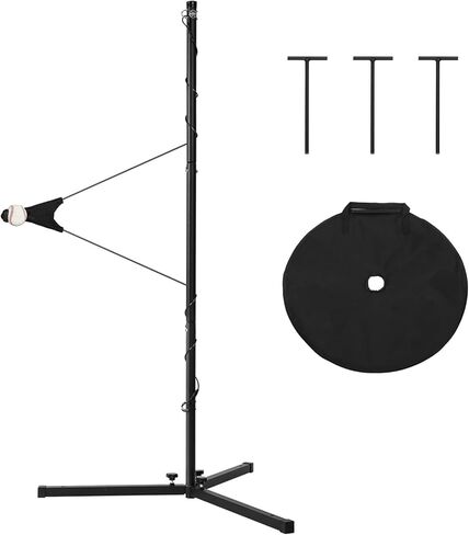 مدرب أرجوحة البيسبول والكرة اللينة، نظام تدريب محمول على الضرب مع ارتفاع قابل للتعديل | الكرة الدوارة، معدات ممارسة الضرب لجميع مستويات المهارة in Kuwait