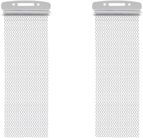2PCS Durable Half-Design Snare Wires – Silver Steel Wire Replacement Set for Mini Snare Drums & Box Drums(20) in Kuwait