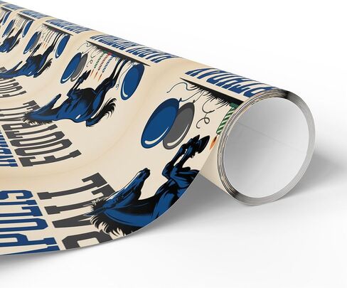 Indianapolis Football Happy Birthday Sports Gift Wrap, Holiday Present Wrap, Christmas Gift Wrap, Gift Packaging in Saudi Arabia