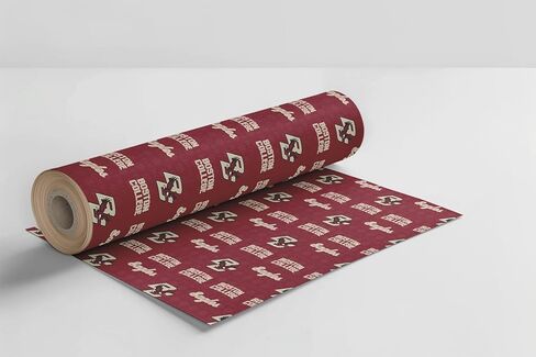 ONDEMAND FAN NCAA Wrapping Paper with Team Tapestry design (Boston College Eagles,Wrapping Paper 30" x12') in Kuwait