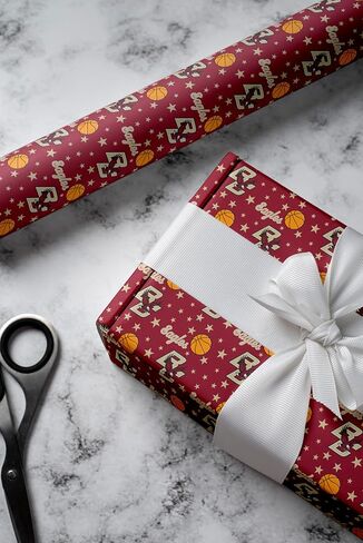 ONDEMAND FAN NCAA Wrapping Paper with Mascot Madness design (Boston College Eagles,Wrapping Paper 30" x20') in Kuwait