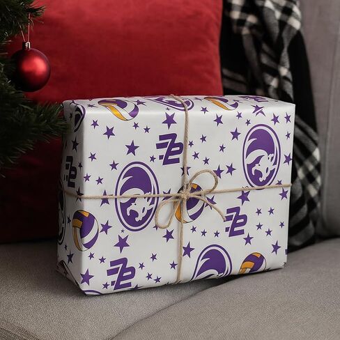 ONDEMAND FAN NCAA Wrapping Paper with Mascot Madness design (Boston College Eagles,Wrapping Paper 30" x6') in Kuwait