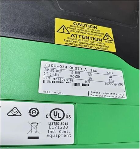 محول التردد C300-034 00073 A101 00 AB100،3kW in Kuwait