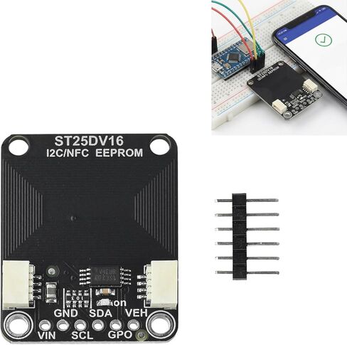 وحدة التردد الديناميكي ST25DV16K ذات السعة العالية مع التكوين اللاسلكي I2C 16Kbit in Kuwait