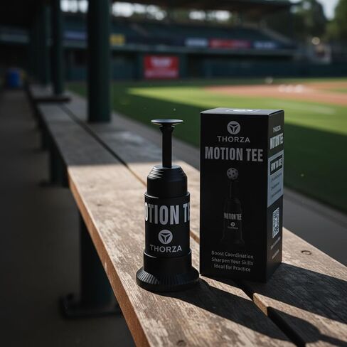 Thorza Motion Tee – Solo Baseball Training System for Swing & Hand-Eye Coordination in Kuwait