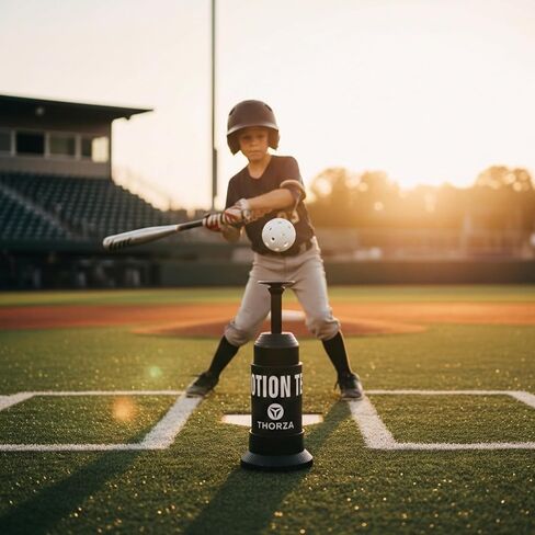 Thorza Motion Tee – Solo Baseball Training System for Swing & Hand-Eye Coordination in Kuwait