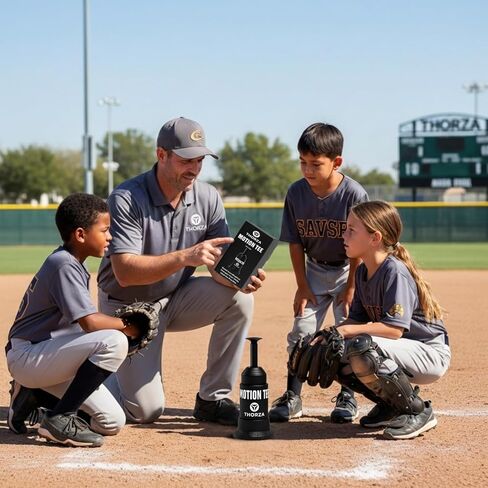 Thorza Motion Tee – Solo Baseball Training System for Swing & Hand-Eye Coordination in Kuwait