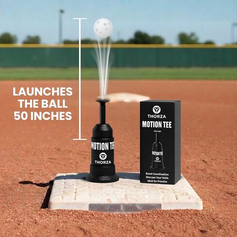 Thorza Motion Tee – Solo Baseball Training System for Swing & Hand-Eye Coordination in Kuwait