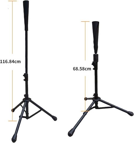 Qianly Baseball Batting Tee Accessory Exercise Heavy Duty Tripod Stand Base Tee Equipment for Kids Outdoor Young Teens, Adults in Saudi Arabia