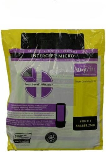 10 عبوات 107313 لـ ProTeam for Intercept لأكياس الفلتر الصغيرة 10qt مناسبة لـ Super Coach Pro 10 in Kuwait