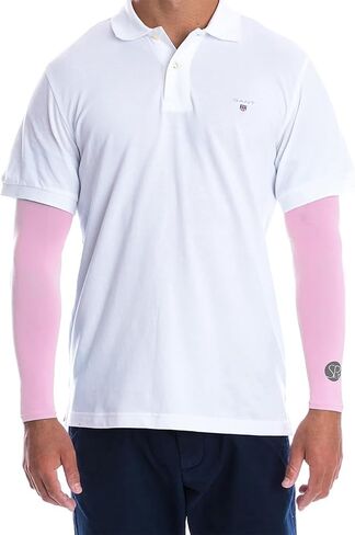 SParms Premium Sun Protection Arm Sleeves (Pink, XXL) in Saudi Arabia