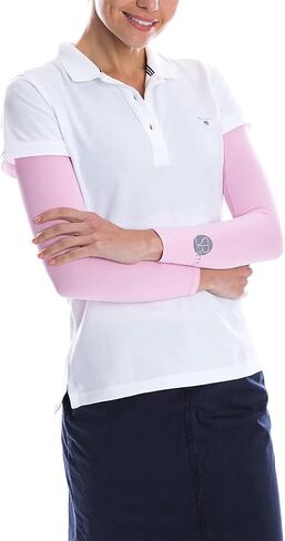 SParms Premium Sun Protection Arm Sleeves (Pink, XXL) in Saudi Arabia