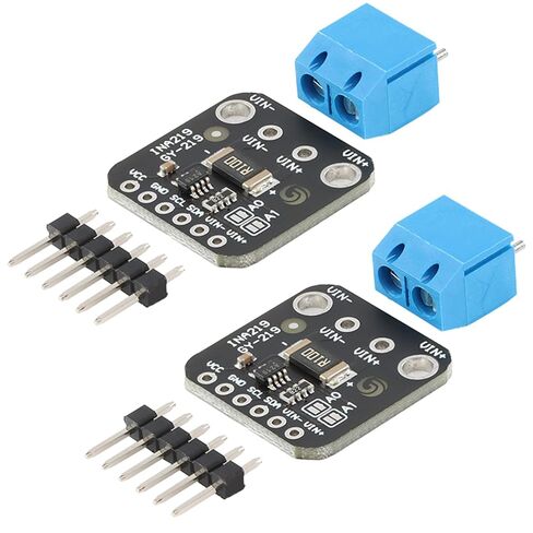 2pcs INA219 I2C High Precision Bi-Directional DC Current Sensor Module for Zero Drift and Power Monitoring in Saudi Arabia