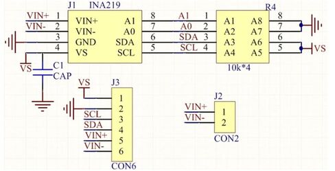 2pcs INA219 I2C High Precision Bi-Directional DC Current Sensor Module for Zero Drift and Power Monitoring in Saudi Arabia