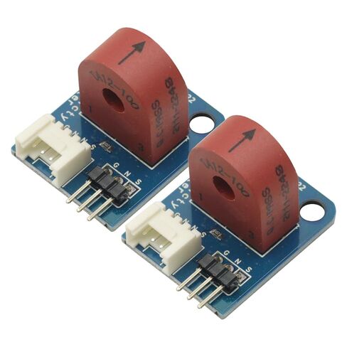 2Pcs Electricity Meter(Analog) AC Current Sensor Current Transformer 5A for Arduino TA12-100 AC 0-5A 3p/ 4p Interface transmitte in Saudi Arabia