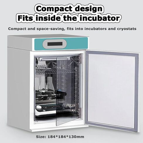 خلاط شاكر مداري رقمي للمختبر، شاكر دوار مداري، سرعة قابلة للتعديل 10-80 دورة في الدقيقة، شاشة رقمية LED، أقصى حمل 0.8 كجم، للخلط الكيميائي والبيولوجي in Kuwait