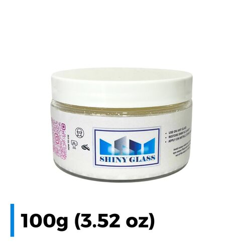 Cerium Oxide Powder 99.96% TREO - Glass Scratch Remover & Polishing Compound - High Grade for Windschield & Glass - 3.52 oz in Saudi Arabia