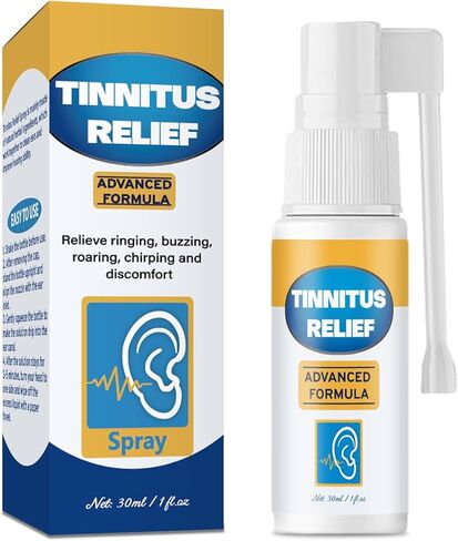 بخاخ علاج طنين الأذن، تخفيف طنين الأذنين، علاج فعال لطنين الأذن لتقليل ضوضاء الأذن وتحسين السمع - 30 مل in Kuwait