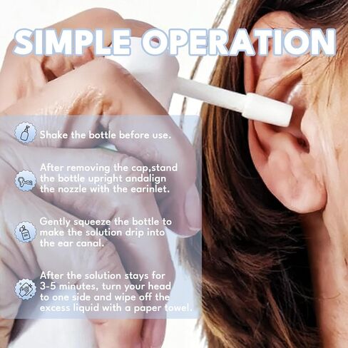 بخاخ علاج طنين الأذن، تخفيف طنين الأذنين، علاج فعال لطنين الأذن لتقليل ضوضاء الأذن وتحسين السمع - 30 مل in Kuwait