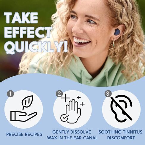 بخاخ علاج طنين الأذن، تخفيف طنين الأذنين، علاج فعال لطنين الأذن لتقليل ضوضاء الأذن وتحسين السمع - 30 مل in Kuwait