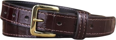 Genuine Handmade Eel Skin Leather Belt in Saudi Arabia