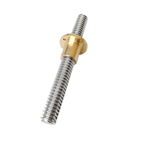 T-Type trapezoidal Screw with Large Lead T12*3MM and nut(400mm) in Saudi Arabia