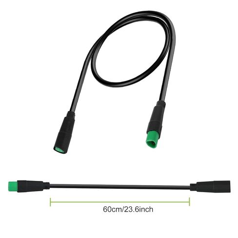 5PIN Extension Cable for BAFANG Mid Drive Kit(CAN Protocal ),5PIN Green Triangle Waterproof Connnector Ebike Display/Computer Extension Cable for 2025 BBS01 BBS02 HD Motor (Female to Male Plug) in Kuwait
