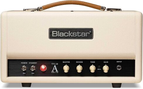 Blackstar TV-10 AH 10-Watt Guitar Amplifier Head - 6L6 Cream w/Digital Reverb, Speaker-Emulated Line Out, and FX Loop in Saudi Arabia