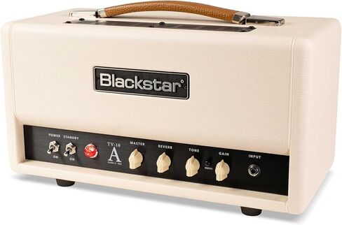 Blackstar TV-10 AH 10-Watt Guitar Amplifier Head - 6L6 Cream w/Digital Reverb, Speaker-Emulated Line Out, and FX Loop in Saudi Arabia