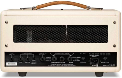 Blackstar TV-10 AH 10-Watt Guitar Amplifier Head - 6L6 Cream w/Digital Reverb, Speaker-Emulated Line Out, and FX Loop in Saudi Arabia