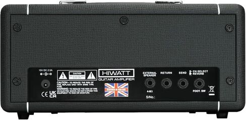 Hiwatt Leeds 25R Head, 25W Electric Guitar Amplifier Head with Reverb, Black in Saudi Arabia