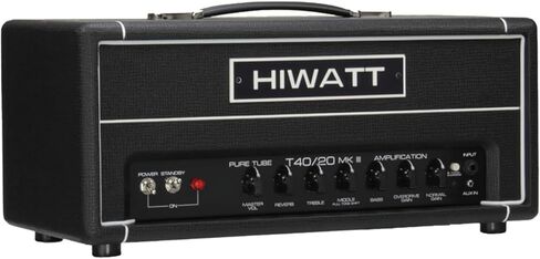 Hiwatt TB40/20 Head 2-Channel Electric Guitar Amplifier, 40/20W with Spring Reverb, 4 x EL84 Tubes in Saudi Arabia
