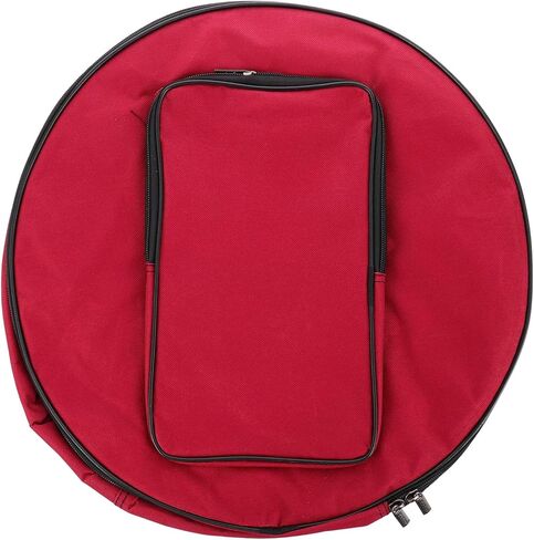 Milisten Snare Drum Bag 14 Inch Padded Trolley Case with Adjustable Strap Oxford Cloth Percussion Backpack for Travel and Gig Protective Drum Accessories in Kuwait