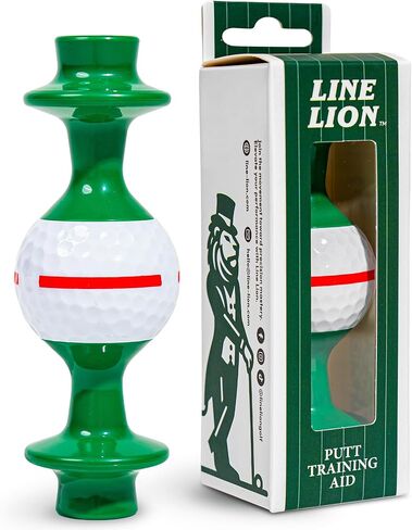 Line Lion Putting Trainer – Golf Training Aid for Consistent Roll, Precision Start Line & Face Control, Portable Indoor Outdoor Golf Putter Practice Equipment, Alignment Gate for Short Game Accuracy in Saudi Arabia
