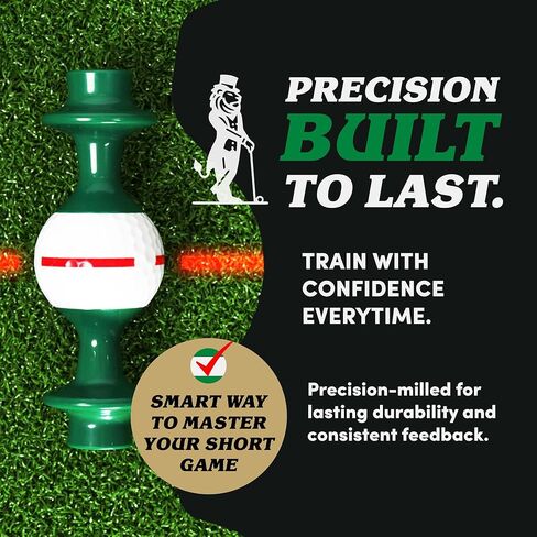Line Lion Putting Trainer – Golf Training Aid for Consistent Roll, Precision Start Line & Face Control, Portable Indoor Outdoor Golf Putter Practice Equipment, Alignment Gate for Short Game Accuracy in Saudi Arabia