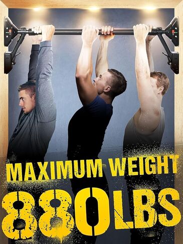 Pull Up Bar/Chin up bar Upper Body Workout Bar, Super load-bearing: Dual Security Locking, Two-way Support in Kuwait