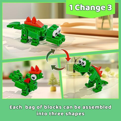 30 PCS Valentines Day Gifts for Kids Classroom-Valentines Ensect Clochs ， Kids Valentines Day Cards with Animal Building for Boys Girls ， Class Valentines Exchange ، Filds Favors ، Valentines in Saudi Arabia