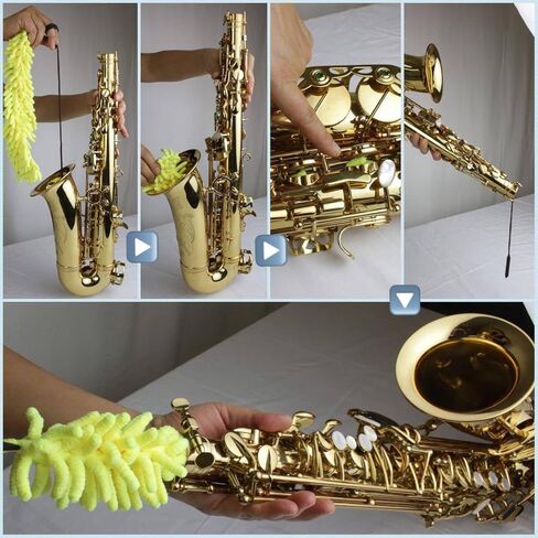 Anfree Alto Saxophone Body Swab-Blue in Saudi Arabia