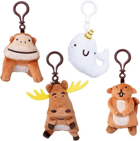 Taco Cat Goat Cheese Pizza Plush Keychain Set in Kuwait