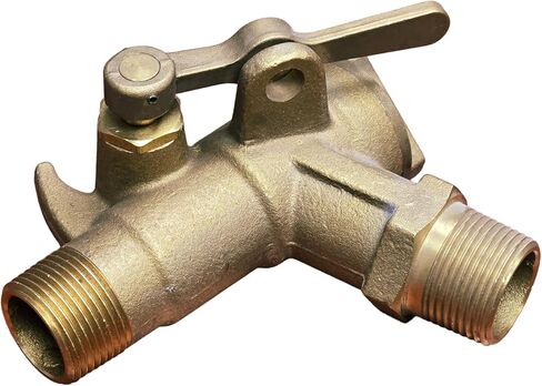 110M-0300 AF 1" NPT Quick Self Closing Barrel Faucet with Male Outlet, Brass Body in Saudi Arabia