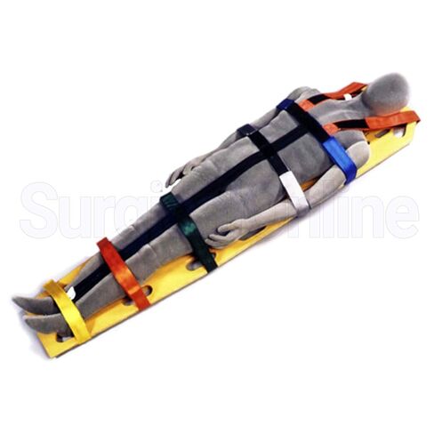 SURGICAL ONLINE Backboard Color Coded Spider Strap for Spine Board Stretcher Immobilization EMS Spinal Fixation Reflective in Saudi Arabia