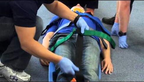 SURGICAL ONLINE Backboard Color Coded Spider Strap for Spine Board Stretcher Immobilization EMS Spinal Fixation Reflective in Saudi Arabia