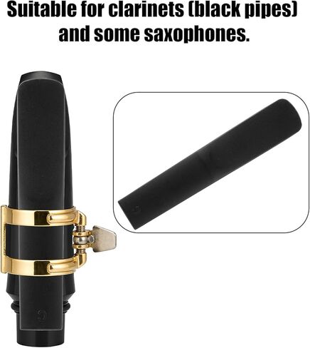 4pcs Plastic Clarinet Reeds 2.5 Strength, Synthetic Resin Bb Bass Clarinet Reeds Replacement Easy of Play Traditional Classic Reed for Beginners Teachers Players Music Lovers in Saudi Arabia