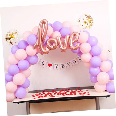 Balloon Arch Kit Table Balloon Stand Set with 10 Poles, 2 Clips, and 25 Connectors for Birthday Wedding Shower Party Decoration in Saudi Arabia