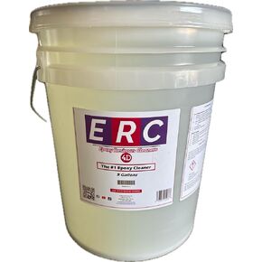 #1 Epoxy Cleaner – Concentrated Formula (5 Gallon Pail) Professional-Grade Resinous Surface Cleaner |Makes Over 106 Gallons |No Haze or Sticky Residue Removes Tire Marks, Oil Stains in Kuwait