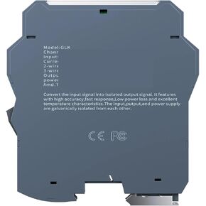 2-Input 2-Output Analog Signal Isolator 0-5V 0-10V 1-5V to 4-20mA 0-20mA(Input 0-5V,Output 0-10V) in Saudi Arabia